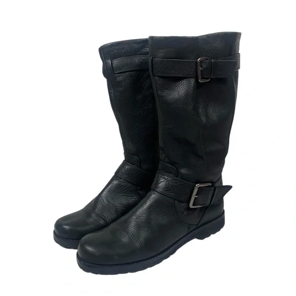 Gentle Souls Black Moto Boots - Picture 2 of 8